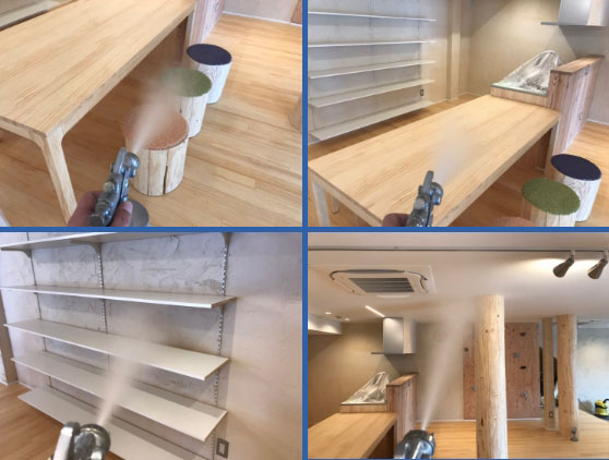 AIリキッド施工の様子2